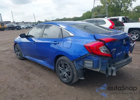 2017 Honda Civic Lx from USA, damaged, VIN 19XFC2F56HE028890